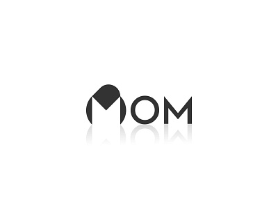 M Letter Mother Mom Logo Design