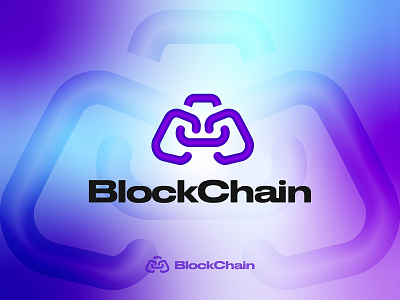 BlockChain Logo Design abstract blockchain logo brand identity branding chain logo logo logo design modern logo nft logo professional logo simple