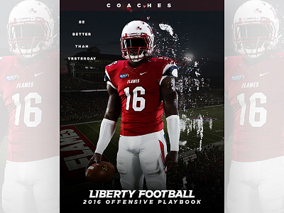 Liberty Football Playbook Cover college football liberty liberty university playbook