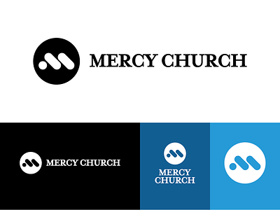 Mercy Church logo concept branding church church logo church plant church planting logo logo design