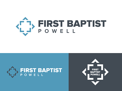 First Baptist Powell Logo branding church church branding church logo logo logo design