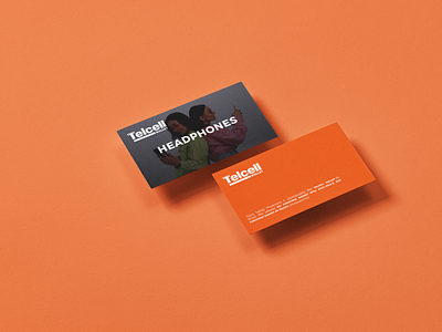 Postcards for Telcell Wallet graphic design