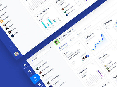 Statistic Dashboard UI bee sight soft blue dashboard design desktop ui uiux ux vietnam