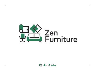 Furniture Logo Exploration bee sight soft design icon illustration logo ui uiux ux vector vietnam