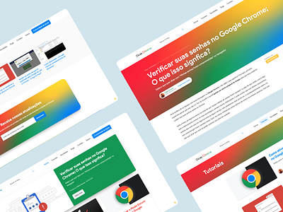 Dicas Chrome: A responsive website for tech blog