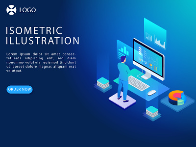 ISOMETRIC DATA ANALYSIS ILLUSTRATIONS