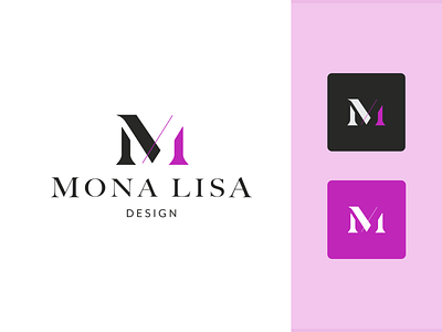 Mona Lisa Design Logo