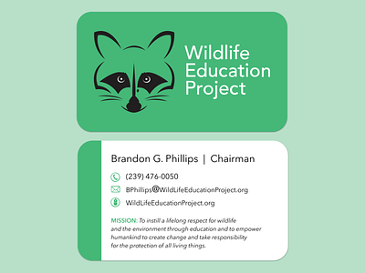 WEP Business Card in Green branding businesscard design icon illustration logo