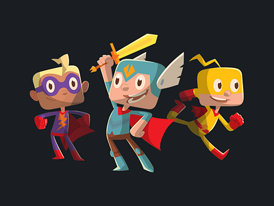 Superhero kids