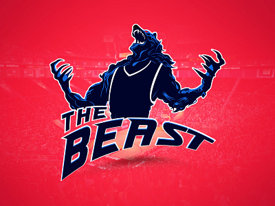 The Beast - NBA beast brand branding illustration logo logo design logodesign logos nba nba finals sports sports logo vector