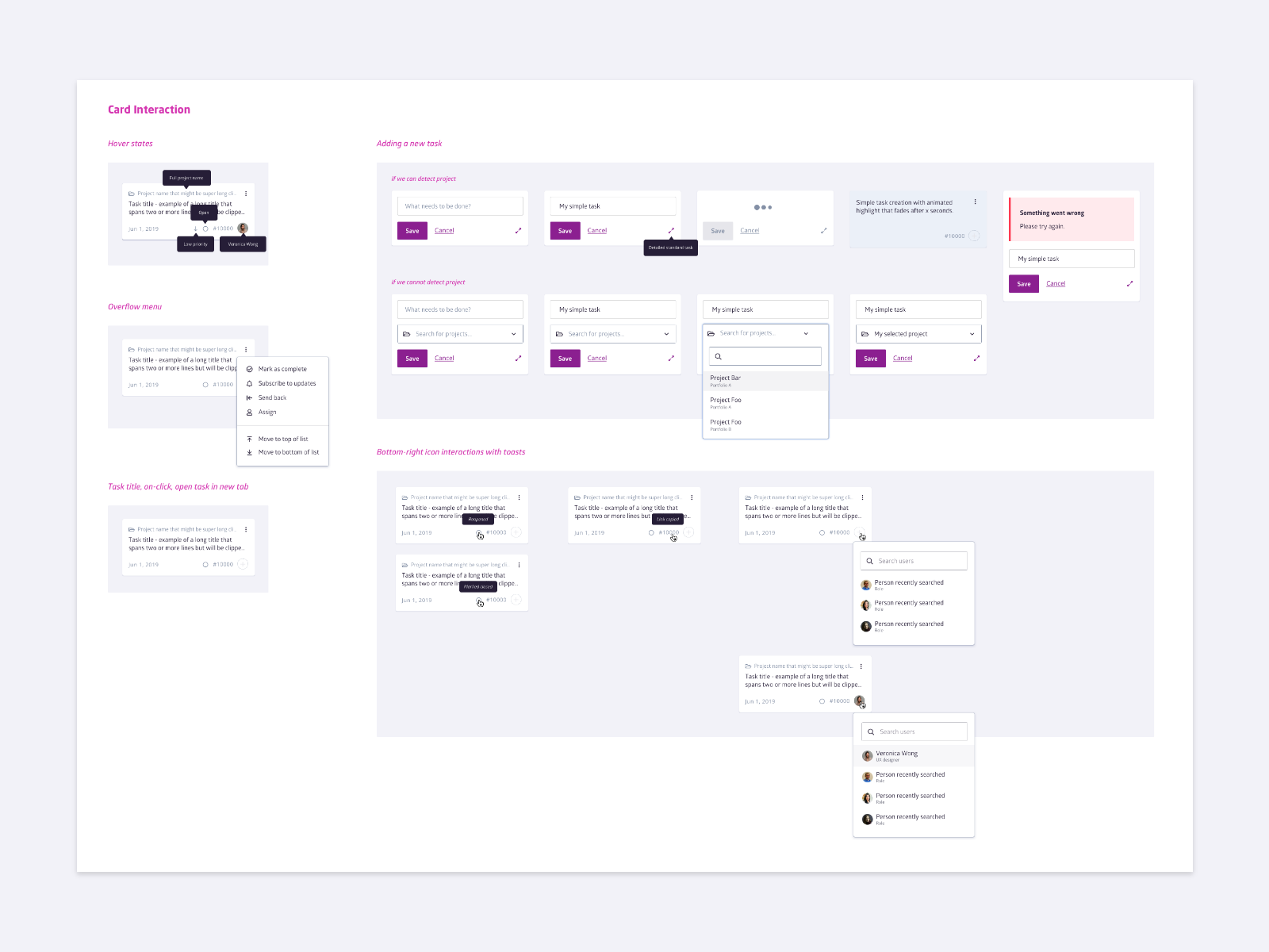 Interaction Design by Veronica on Dribbble