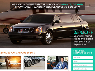 Marina Limousine Website