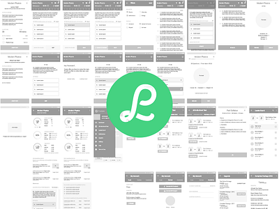 Interaction design of Preplane Mobile App