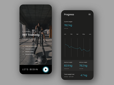 Fitness App Design