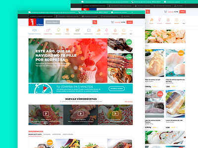 La Sirena design ecommerce interface ui ux web