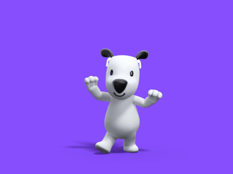 Heendy - Dance 3d animation c4d character character design cinema4d dance design dog fun graphic design illustration motion motion graphics