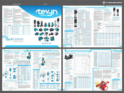 Tevyn Pump Brochure/Booklet/Catalog Design brochure design catalog design graphic design layout