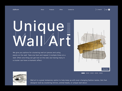 Wall Art Shop Web Header