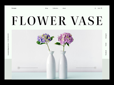 Flower Vase Website Exploration