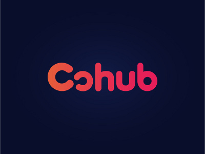Cohub rebrand coworking design freelance logo office rebrand