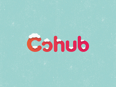 Cohub rebrand Xmas! christmas coworking design freelance logo office rebrand xmas