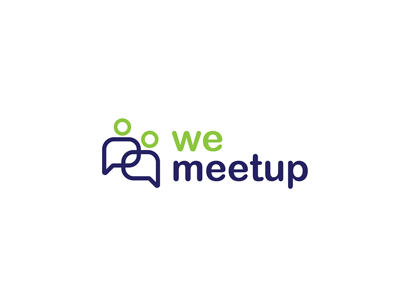We Meetup Logo by Mohamed Al-Sharkawy on Dribbble