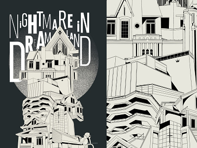 Nightmare Dreamland design illustration