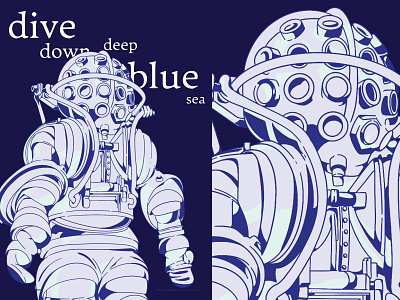 Dive Down Deep Blue