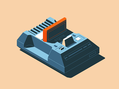 Dendy game console - illustration