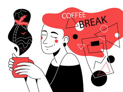 Coffee Break - illustration