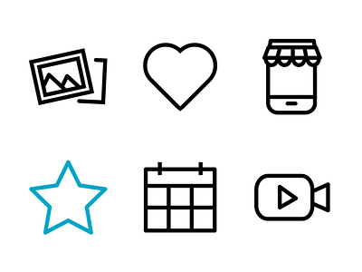 IcoStory Part II blog design education food icon line medicine pictogram style vector