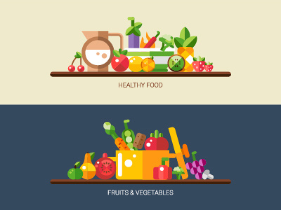 Healthy Food meals diet well balanced fresh vegetables fruits nutrition food healthy