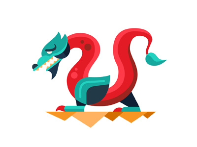 Chinese Dragon Icon