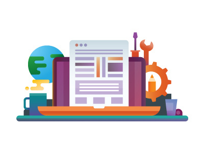 Programming Flat Design Illustration