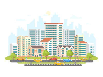 Summer City by Boyko on Dribbble