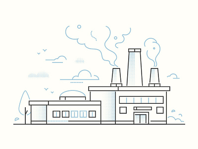 Factory in line design style