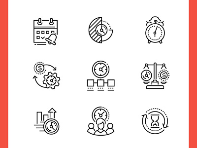 Line icons collection