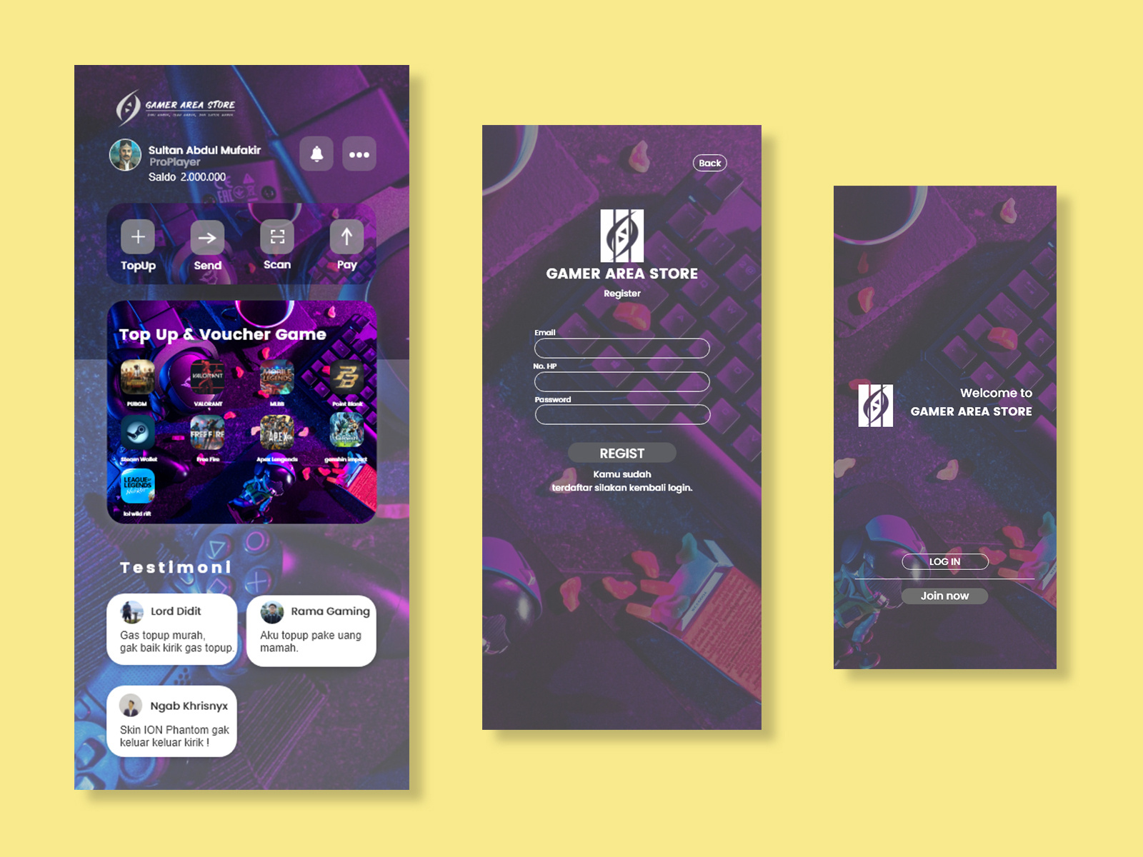 Dribbble - UI UX GAS TOPUP.jpg by Jakob Brata