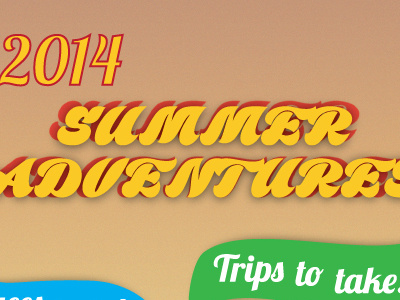 Summer Adventures ad adventures advertising newspaper summer