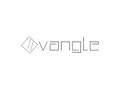 Vangle logo type typography