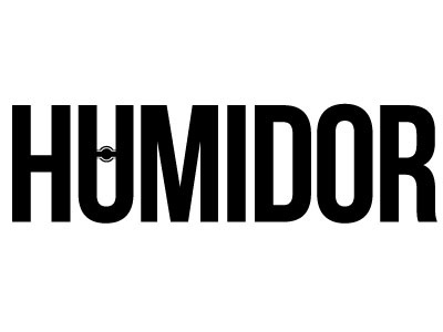 Humidor 2 logo magazine title type