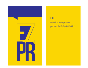 PR Business Card