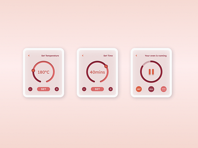 Oven | Daily UI Challenge 014 (Countdown Timer)