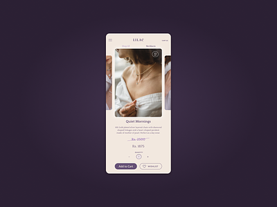 Lilac | Daily UI Challenge 036 (Special Offer)