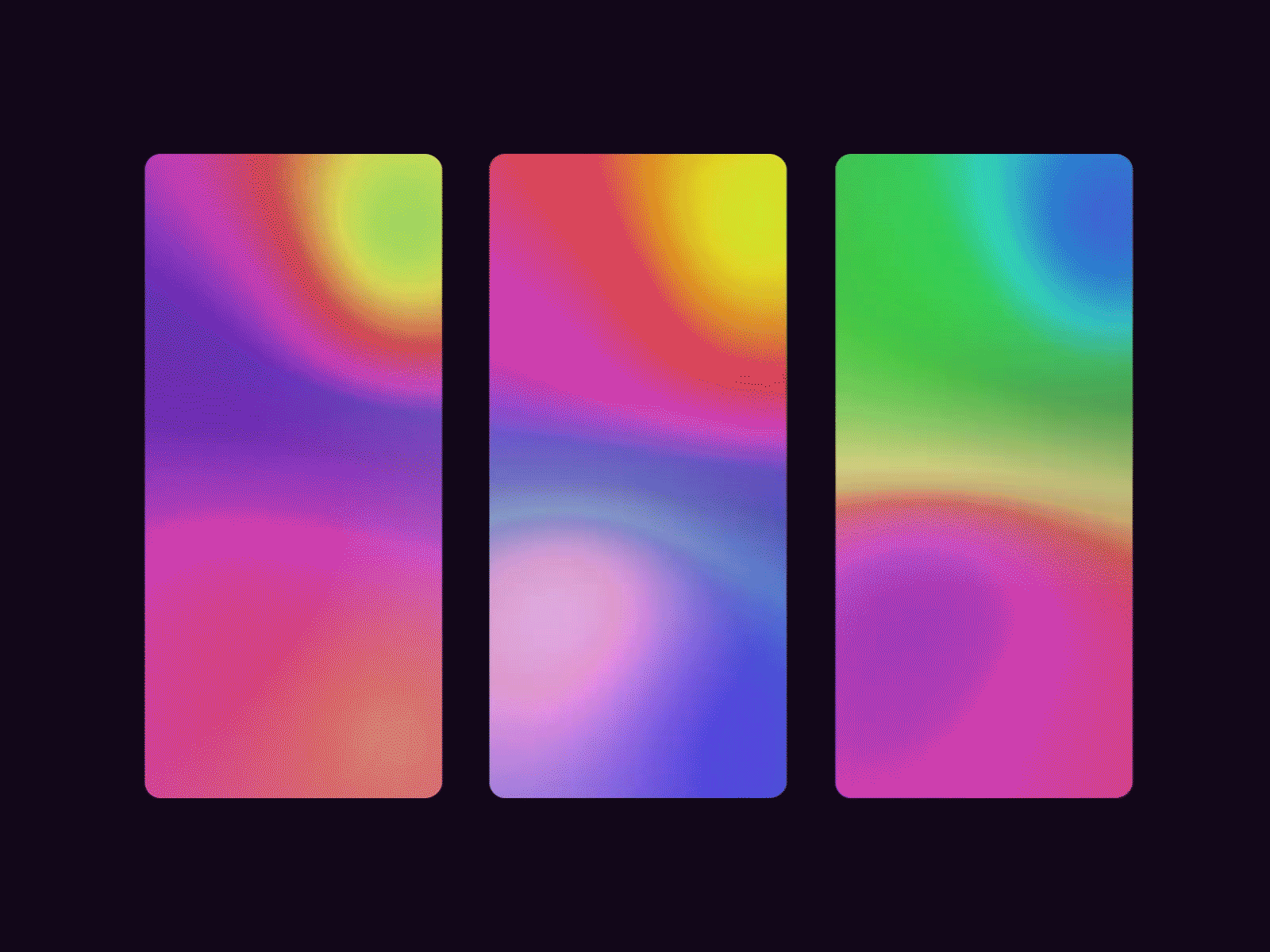 Magic | Daily UI Challenge 059 (Pattern Background) 059 59 background daily ui daily ui 059 dailyui dailyui 059 dailyui059 dailyuichallenge gradient movement neon pattern background psychedelic ui vibrant