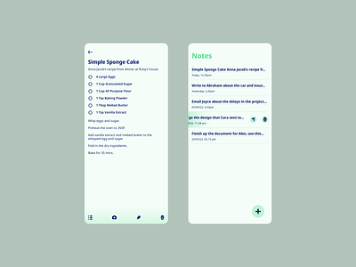 QuickNotes | Daily UI Challenge 065 (Notes Widget)