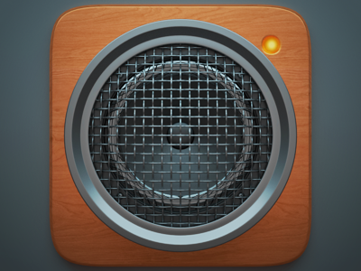 3D Speaker Icon 3d blender icon speaker