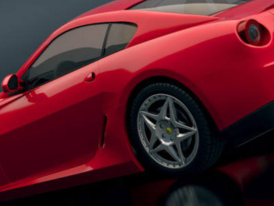 Ferrari 599 GTB Rendering 3d animation blender car ferrari render