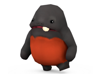Patrick Monster from Eat Sheep 3d blender eat sheep game ios low poly monster