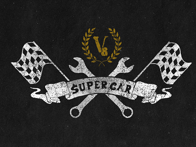 Retro V8 Supercar supercars v8 vintage